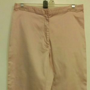 Van Heusen soft pink crop dress pants.
